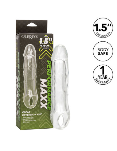 CALEXOTICS PERFORMANCE MAXX EXTENSION CLARA 65 TRANSPARENTE