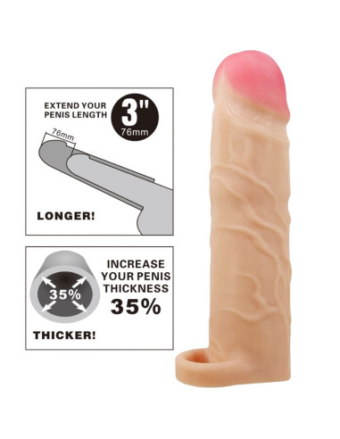 PRETTY LOVE GERD FUNDA DE PENE EXTENSORA NATURAL