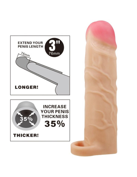 PRETTY LOVE GERD FUNDA DE PENE EXTENSORA NATURAL PRETTY LOVE GERD FUNDA DE PENE EXTENSORA NATURAL