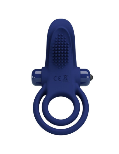 PRETTY LOVE BRONSON DOBLE ANILLO CON VIBRACION AZUL