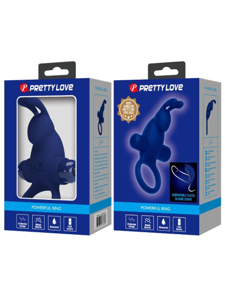PRETTY LOVE JIRO ANILLO RABBIT CON VIBRACION AZUL PRETTY LOVE JIRO ANILLO RABBIT CON VIBRACION AZUL