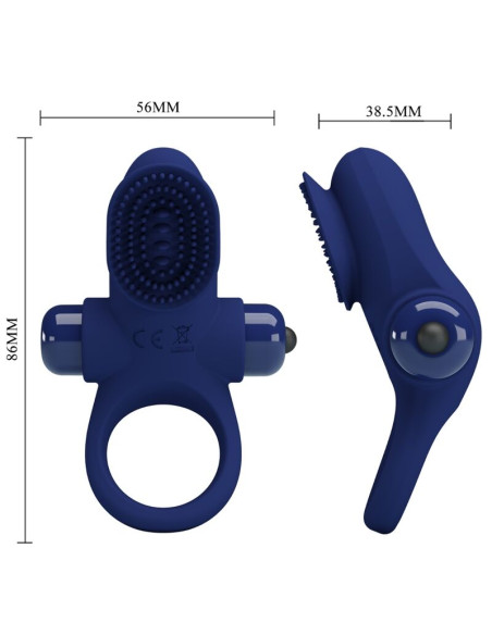 PRETTY LOVE PALLE ANILLO CON VIBRACION AZUL