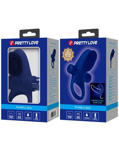 PRETTY LOVE PALLE ANILLO CON VIBRACION AZUL