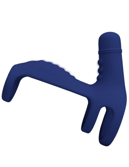 PRETTY LOVE ELISH ANILLO VIBRADOR CON EXTENSION AZUL PRETTY LOVE ELISH ANILLO VIBRADOR CON EXTENSION AZUL