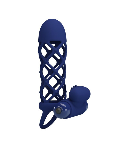 PRETTY LOVE GIANN ANILLO VIBRADOR CON FUNDA DE SILICONA AZUL PRETTY LOVE GIANN ANILLO VIBRADOR CON FUNDA DE SILICONA AZUL