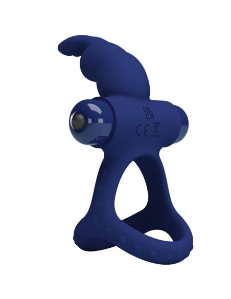 PRETTY LOVE LUCHITO DOBLE ANILLO VIBRADOR RABBIT AZUL PRETTY LOVE LUCHITO DOBLE ANILLO VIBRADOR RABBIT AZUL