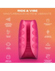 DUREX TOY MASTURBADOR VIBRADOR RIDE VIBE 2