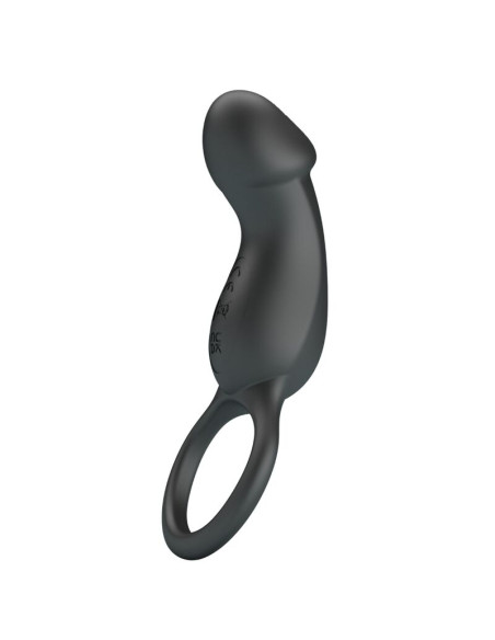 PRETTY LOVE TRAE ANILLO VIBRADOR CON ESTIMULADOR NEGRO PRETTY LOVE TRAE ANILLO VIBRADOR CON ESTIMULADOR NEGRO