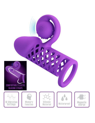 ROMANCE HARDEN MANGA EXTENDIDA MORADA