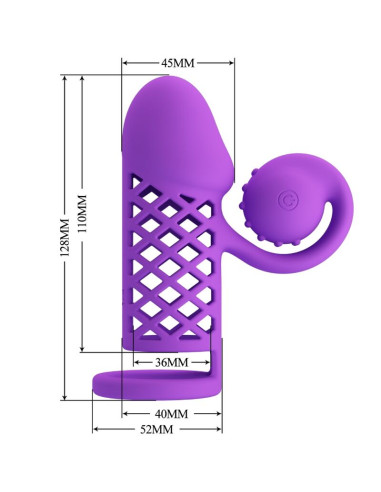 ROMANCE HARDEN MANGA EXTENDIDA MORADA