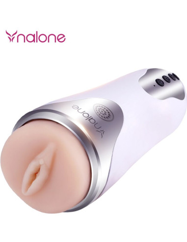 NALONE MAGICIAN MASTURBADOR CON VIBRACION BLANCO
