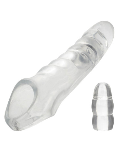 CALEXOTICS MAXX EXTENSOR DE PENE AJUSTABLE TRANSPARENTE