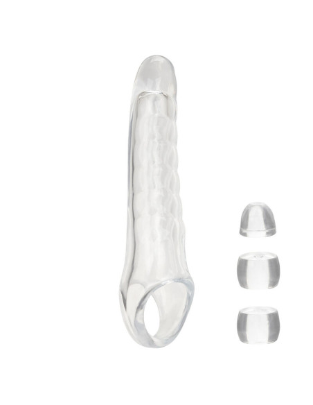 CALEXOTICS MAXX EXTENSOR DE PENE AJUSTABLE TRANSPARENTE CALEXOTICS MAXX EXTENSOR DE PENE AJUSTABLE TRANSPARENTE