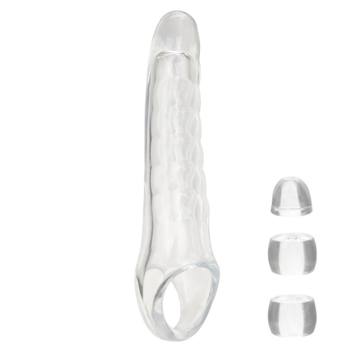 CALEXOTICS MAXX EXTENSOR DE PENE AJUSTABLE TRANSPARENTE