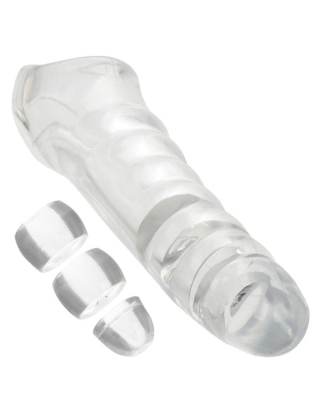 CALEXOTICS MAXX EXTENSOR DE PENE AJUSTABLE TRANSPARENTE CALEXOTICS MAXX EXTENSOR DE PENE AJUSTABLE TRANSPARENTE