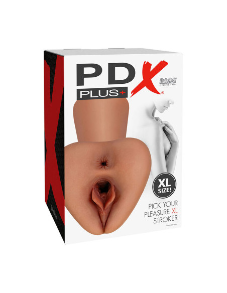 PDX PLUS PICK YOUR PLEASURE MASTURBADOR REALISTICO XL MULATO PDX PLUS PICK YOUR PLEASURE MASTURBADOR REALISTICO XL MULATO