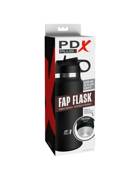 PDX PLUS FAP FLASK ESTIMULADOR DE BOTELLA DISCRETO TRANSPARENTE MODELO 1 PDX PLUS FAP FLASK ESTIMULADOR DE BOTELLA DISCRETO TRANSPARENTE MODELO 1