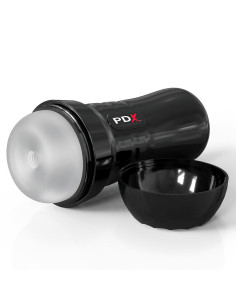 PDX EXTREME SLIDE GLIDE MASTURBADOR AUTOLUBRICANTE TRANSPARENTE 2