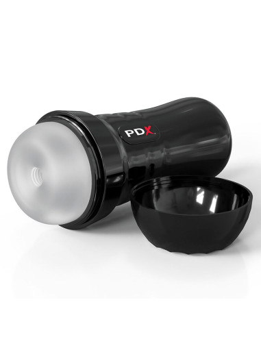 PDX EXTREME SLIDE GLIDE MASTURBADOR AUTOLUBRICANTE TRANSPARENTE