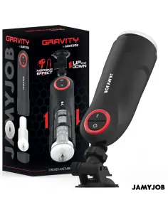JAMYJOB GRAVITY MASTURBADOR VAGINA AUTOMATICO 5 MODOS DE EMPUJE Y EFECTO SONIDO