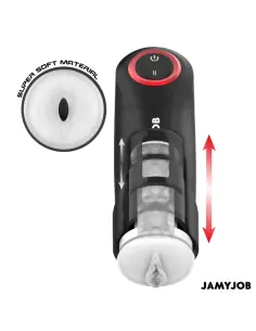 JAMYJOB GRAVITY MASTURBADOR VAGINA AUTOMATICO 5 MODOS DE EMPUJE Y EFECTO SONIDO 2