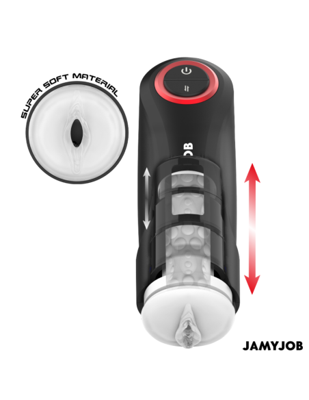 JAMYJOB GRAVITY MASTURBADOR VAGINA AUTOMATICO 5 MODOS DE EMPUJE Y EFECTO SONIDO JAMYJOB GRAVITY MASTURBADOR VAGINA AUTOMATICO 5 MODOS DE EMPUJE Y EFECTO SONIDO