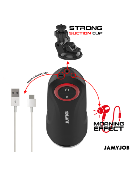 JAMYJOB GRAVITY MASTURBADOR VAGINA AUTOMATICO 5 MODOS DE EMPUJE Y EFECTO SONIDO JAMYJOB GRAVITY MASTURBADOR VAGINA AUTOMATICO 5 MODOS DE EMPUJE Y EFECTO SONIDO