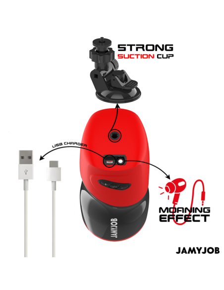 JAMYJOB XPEED MASTURBADOR VAGINA AUTOMATICO 5 MODOS DE EMPUJE Y EFECTO SONIDO JAMYJOB XPEED MASTURBADOR VAGINA AUTOMATICO 5 MODOS DE EMPUJE Y EFECTO SONIDO