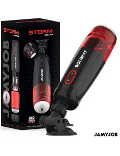 JAMYJOB STORM MASTURBADOR VAGINA AUTOMATICO 10 MODOS ROTACION Y EMPUJE