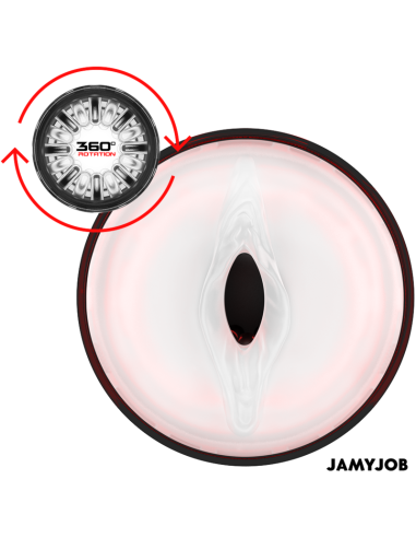 JAMYJOB STORM MASTURBADOR VAGINA AUTOMATICO 10 MODOS ROTACION Y EMPUJE