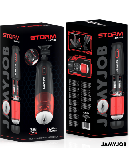 JAMYJOB STORM MASTURBADOR VAGINA AUTOMATICO 10 MODOS ROTACION Y EMPUJE JAMYJOB STORM MASTURBADOR VAGINA AUTOMATICO 10 MODOS ROTACION Y EMPUJE