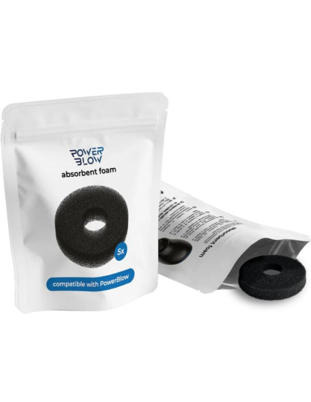 KIIROO POWER BLOW ESPUMA ABSORBENTE DE RESPUESTO 5 UNIDADES KIIROO POWER BLOW ESPUMA ABSORBENTE DE RESPUESTO 5 UNIDADES