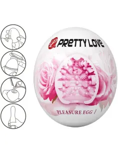 PRETTY LOVE MASTURBADOR MASCULINO HUEVO ROSA