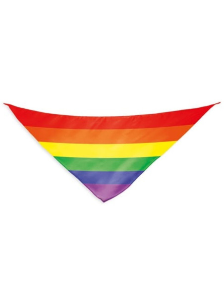 PRIDE PAAUELO ALGODAN TRIANGULAR BANDERA ARCOARIS