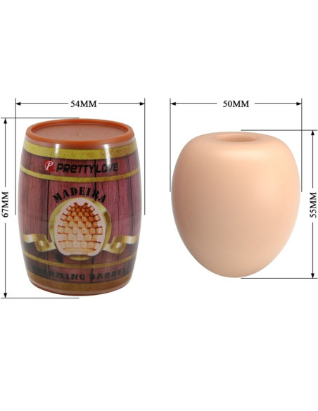 PRETTY LOVE MASTURBADOR MASCULINO HUEVO NATURAL MODELO 2 PRETTY LOVE MASTURBADOR MASCULINO HUEVO NATURAL MODELO 2