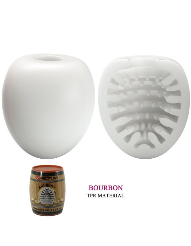 PRETTY LOVE MASTURBADOR MASCULINO HUEVO BLANCO MODELO 2