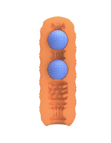 PRETTY LOVE TWIN BALLS MASTURBADOR MASCULINO NARANJA
