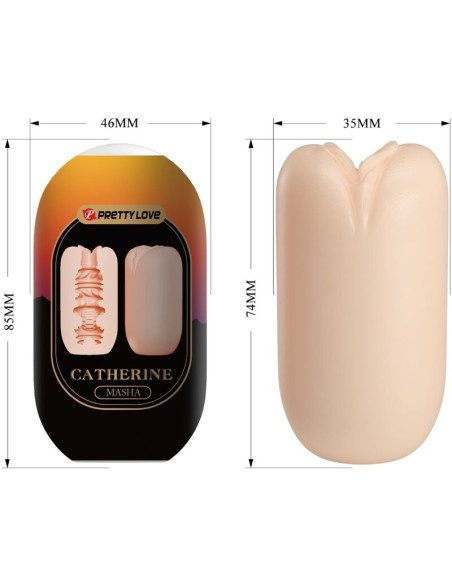 PRETTY LOVE MASHA MASTURBADOR MASCULINO NATURAL PRETTY LOVE MASHA MASTURBADOR MASCULINO NATURAL