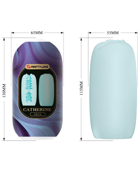 PRETTY LOVE OLGA MASTURBADOR MASCULINO AZUL PRETTY LOVE OLGA MASTURBADOR MASCULINO AZUL