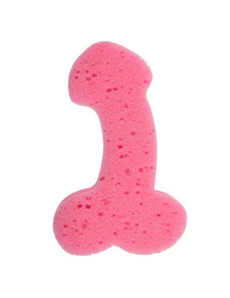 DIABLO PICANTE ESPONJA CON FORMA DE PENE ROSA