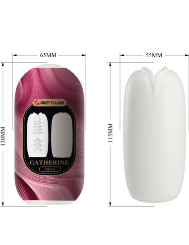 PRETTY LOVE OLGA MASTURBADOR MASCULINO BLANCO