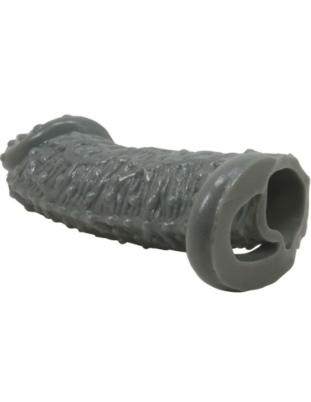 PRETTY LOVE FUNDA REALISTICA ALARGADORA Y RETARDANTE PARA PENE MODELO 2 GRIS PRETTY LOVE FUNDA REALISTICA ALARGADORA Y RETARDANTE PARA PENE MODELO 2 GRIS