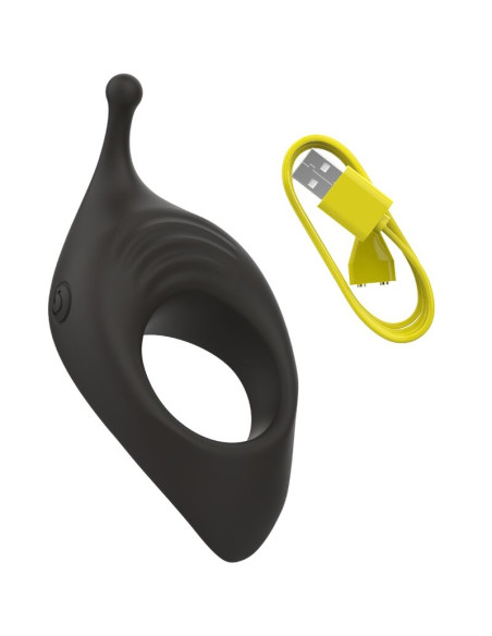 B SWISH BCHARMED RHYTHM INFINITE DELUXE ANILLO PARA PENE 15 VIBRACIONES NEGRO B SWISH BCHARMED RHYTHM INFINITE DELUXE ANILLO PARA PENE 15 VIBRACIONES NEGRO