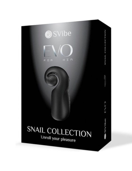 SNAIL VIBE EVO FOR HIM MASTURBADOR MASCULINO SLIDE NROLL NEGRO SNAIL VIBE EVO FOR HIM MASTURBADOR MASCULINO SLIDE NROLL NEGRO
