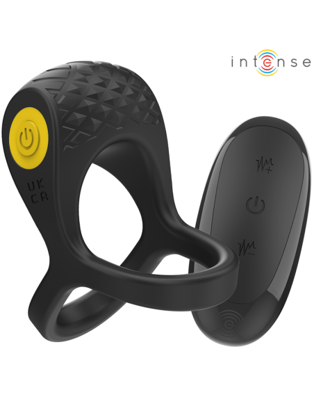 INTENSE ALEX ANILLO DOBLE VIBRADOR PENE 10 VIBRACIONES NEGRO INTENSE ALEX ANILLO DOBLE VIBRADOR PENE 10 VIBRACIONES NEGRO