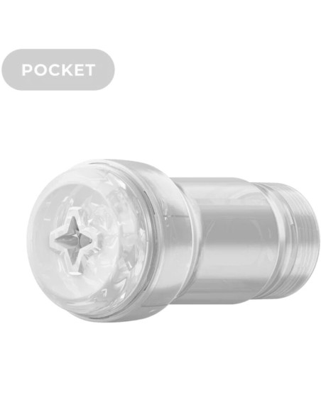KIIROO FEEL POCKET STROKER CRYSTAL BY KIIROO TRANSPARENTE KIIROO FEEL POCKET STROKER CRYSTAL BY KIIROO TRANSPARENTE