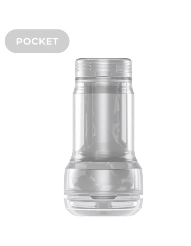 KIIROO FEEL POCKET STROKER CRYSTAL BY KIIROO TRANSPARENTE