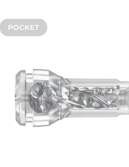 KIIROO FEEL POCKET STROKER CRYSTAL BY KIIROO TRANSPARENTE KIIROO FEEL POCKET STROKER CRYSTAL BY KIIROO TRANSPARENTE