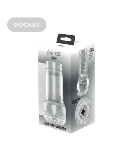 KIIROO FEEL POCKET STROKER CRYSTAL BY KIIROO TRANSPARENTE