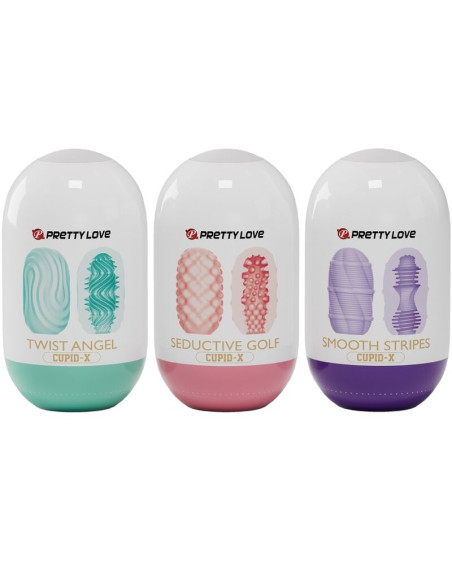 PRETTY LOVE CUPID X 18 MASTURBADORES MASCULINOS DIFERENTES TEXTURAS PRETTY LOVE CUPID X 18 MASTURBADORES MASCULINOS DIFERENTES TEXTURAS